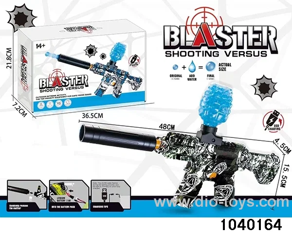 Water bullet gun in color box