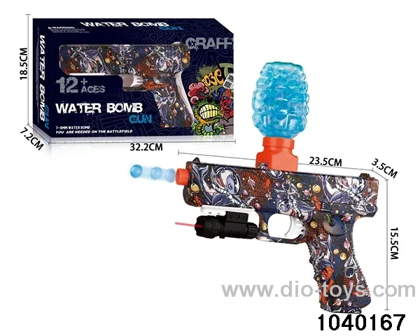 Water bullet gun in color box