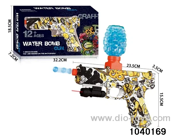 Water bullet gun in color box