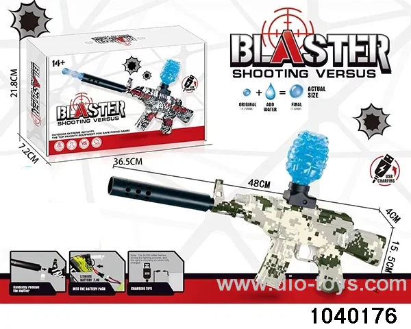 Water bullet gun in color box