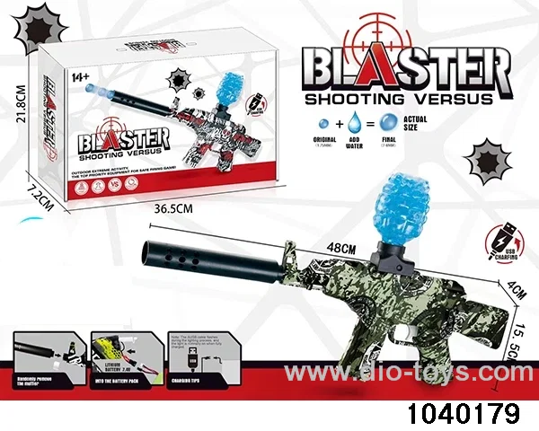 Water bullet gun in color box