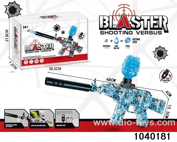 Water bullet gun in color box
