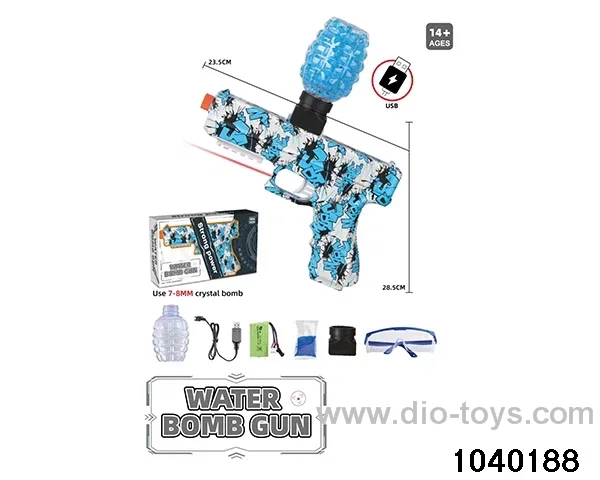 Water bullet gun in color box