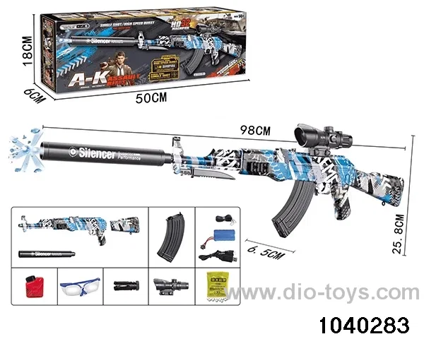 electric gun in color box
