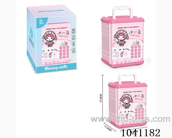 Credit card piggy bank with light&music&Voice not include battery