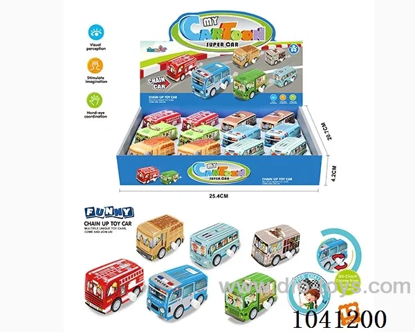 12pcs Wind Up car in display box