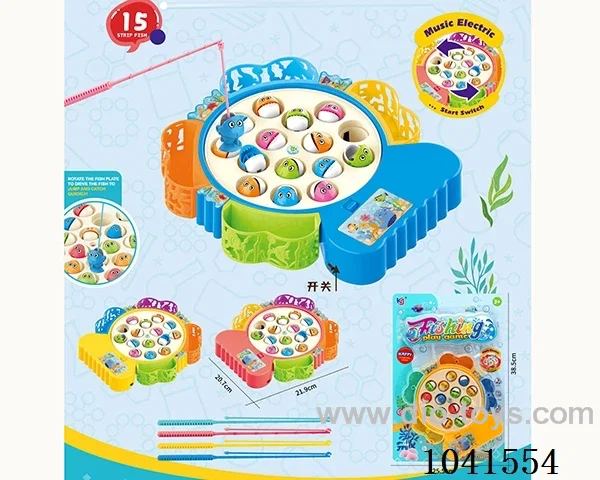 Electric fishing tray 3color mixed loading in blister card
