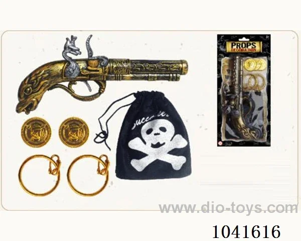 Pirate weapon set in blister
