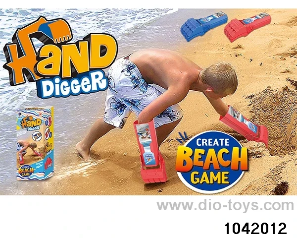 beach toys in Net bag
