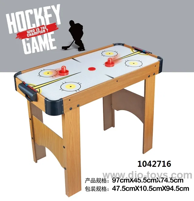 Wooden Ice Hockey Table in carton