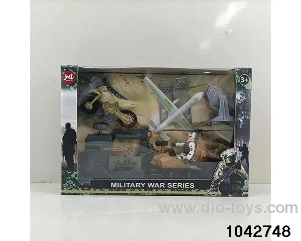 Military sets in window box
