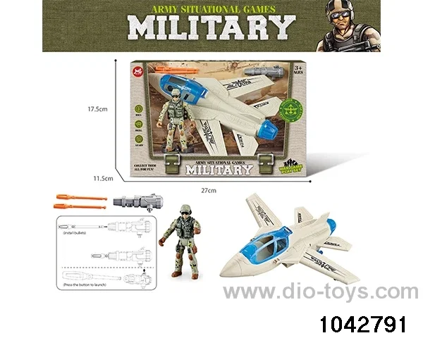Military sets in window box