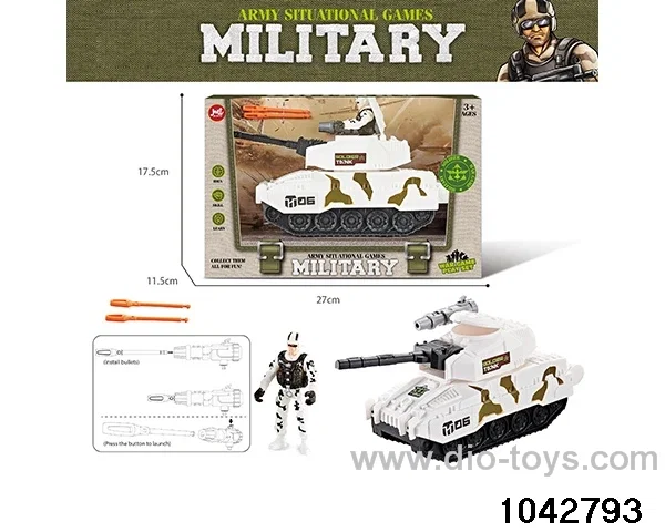 Military sets in window box