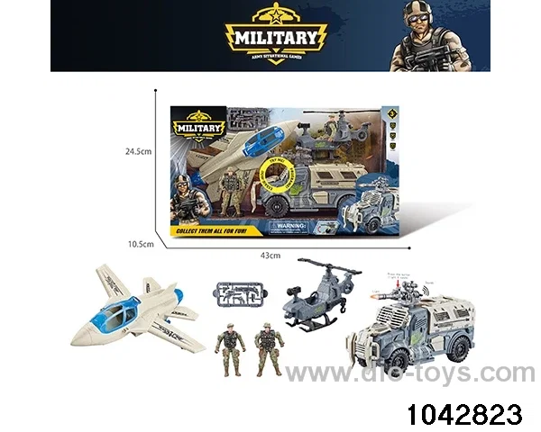 Military sets in window box