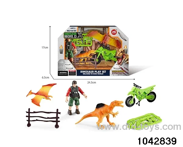 Dinosaur Set in window box