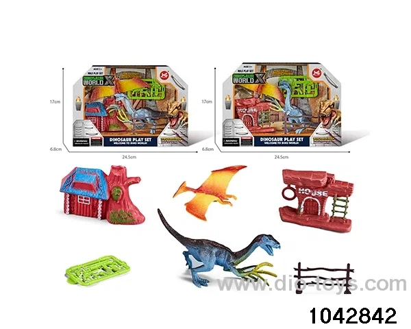 Dinosaur Set in window box