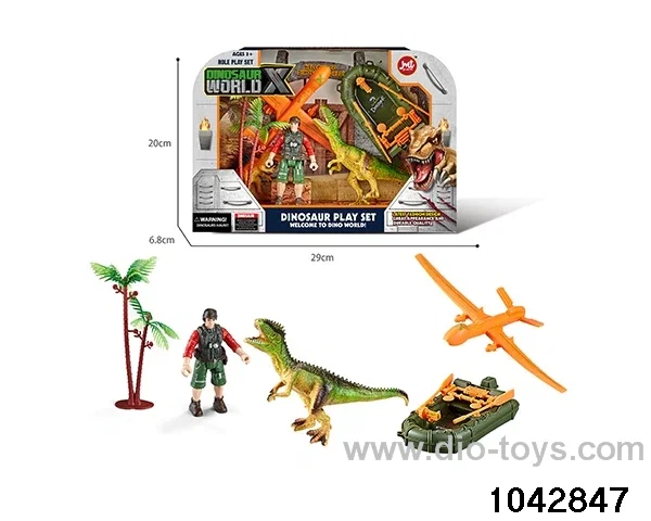 Dinosaur Set in window box