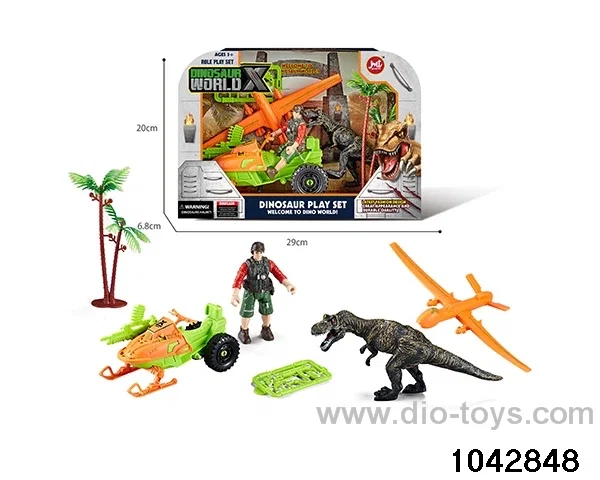 Dinosaur Set in window box