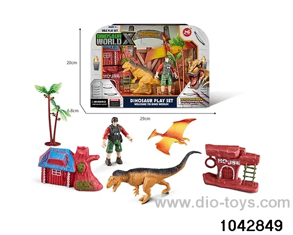 Dinosaur Set in window box