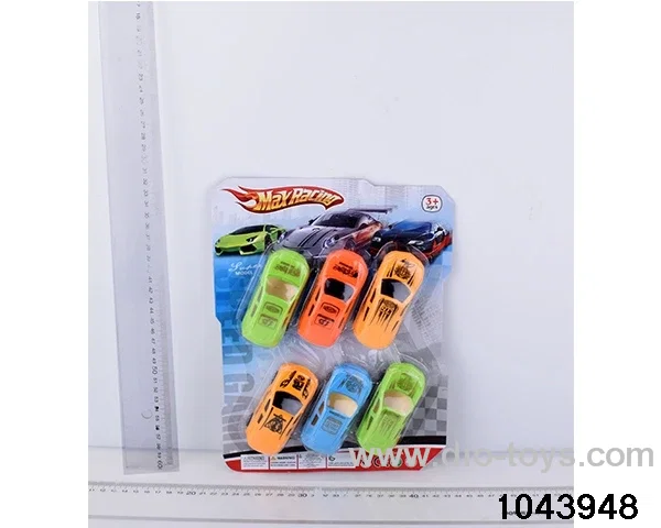 pull back car in Blister card