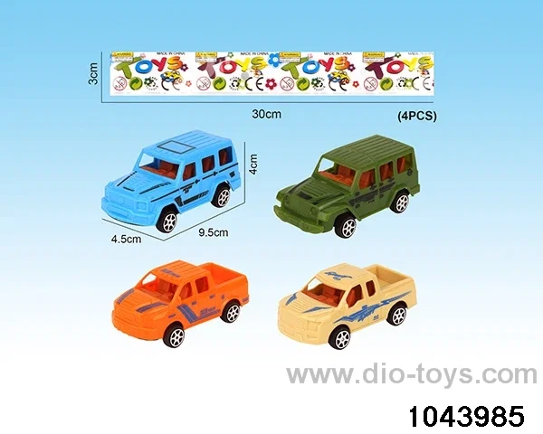 pull back car in pp bag