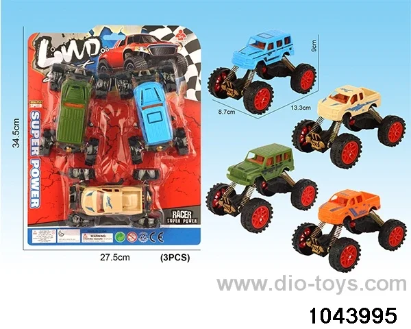 pull back car in Blister card