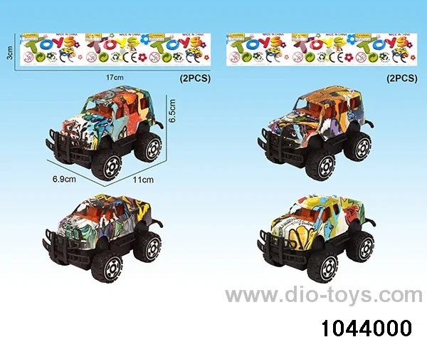 pull back car in pp bag