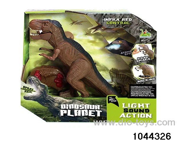 Remote control small spray Tyrannosaurus in display box