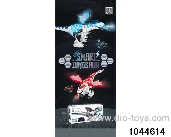 SECOND GENERATION GLOWING DRAGON (1 BLUE AND 2 RED) IN WINDOW BOX