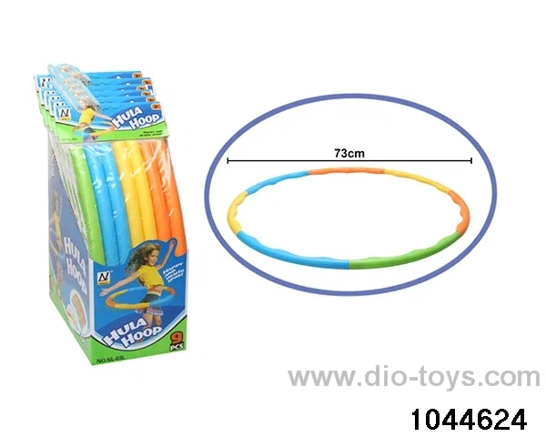 73CM 9PCS Small hula hoop in display box