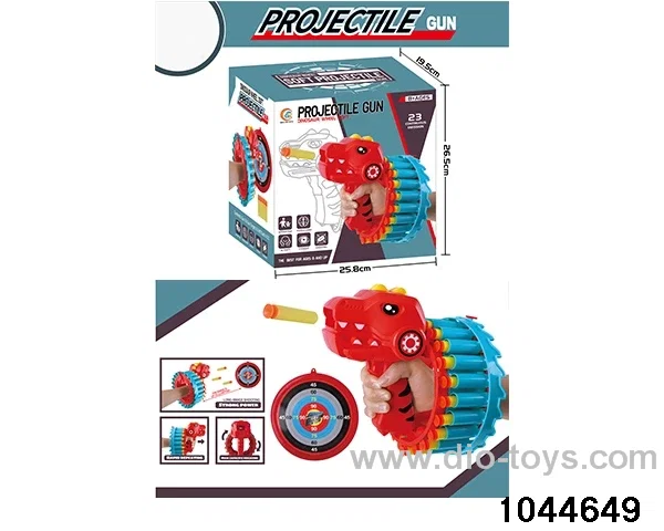Dinosaur runner gun in color box