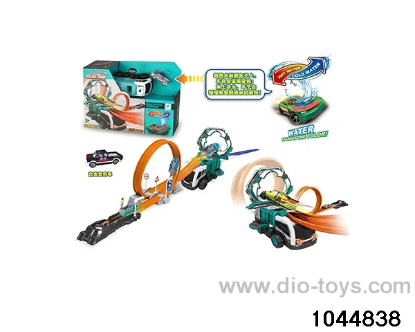 (GCC) ENVIRONMENTAL SANITATION EJECTION TRACK PACKAGE ALLOY COLOR CHANGING VEHICLE (EQUIPPED WITH 1 ALLOY VEHICLE) IN WINDOW BOX