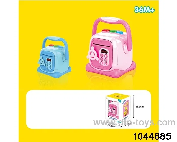 Piggy bank in color box