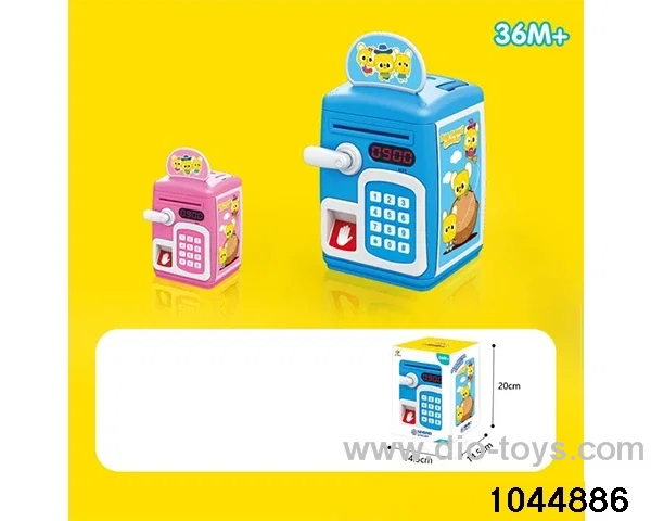 Piggy bank in color box