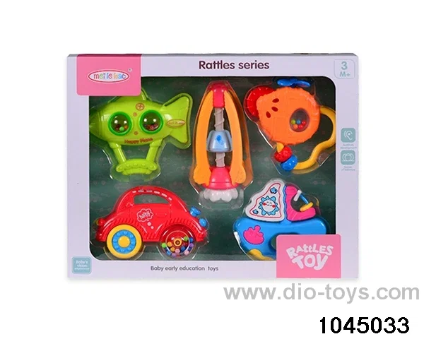 5pcs rattle