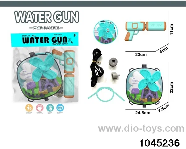Water gun in PP bag with header