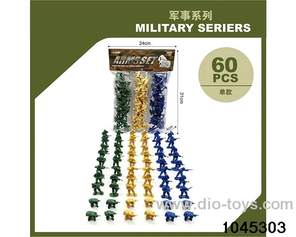Military suit in PP bag with header