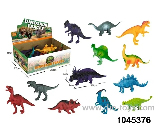 6.5 inch Dinosaur (12PCS) in display box