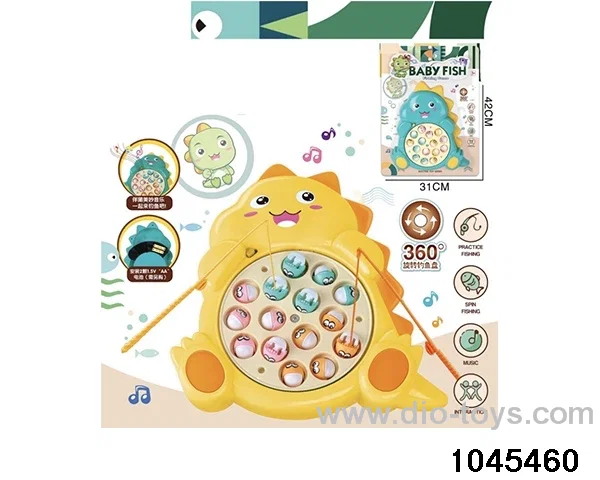 Electric music fishing plate in Blister card