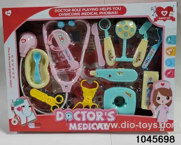 Tool set with light