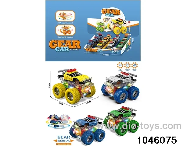 Double inertia car (12pcs/box) in display box
