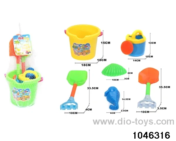 6pcs beach toys