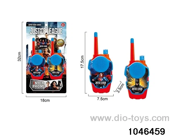 walkie-talkies in Blister with insert