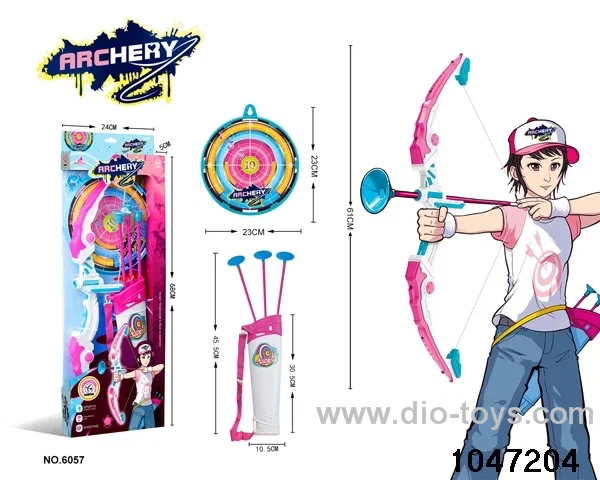 Flash Bow and Arrow Set in display box]