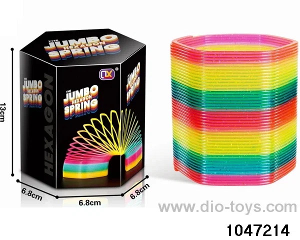 rainbow circle in color box