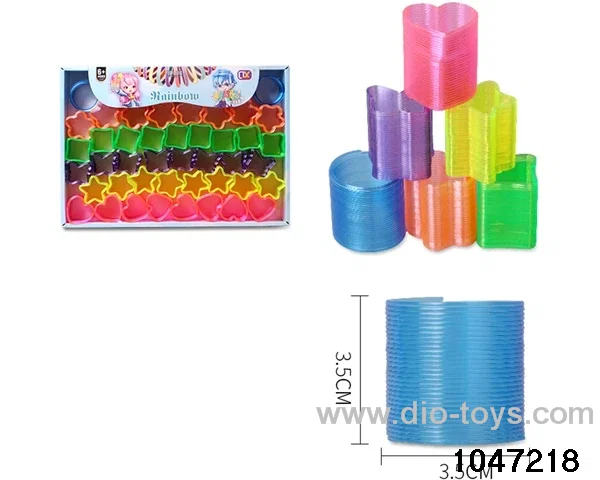 rainbow circle in color box