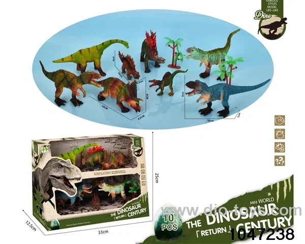 Dinosaur Set in window box