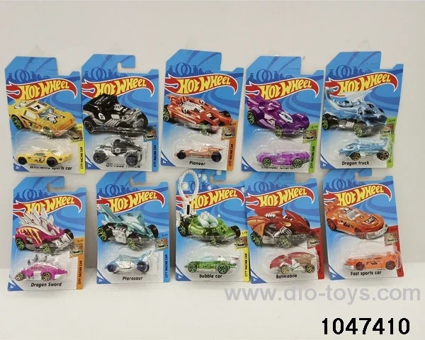 Sliding Alloy Car in Blister card