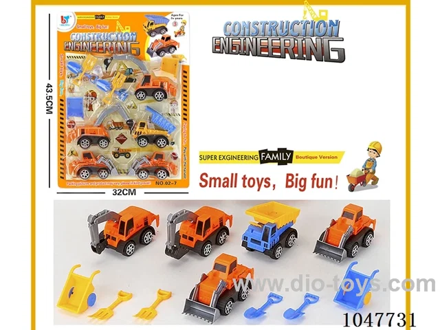 pull back car in Blister card