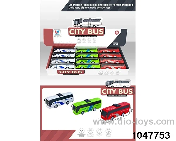 pull back car in display box
